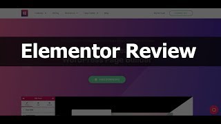 Elementor Review: How to create web pages without programming