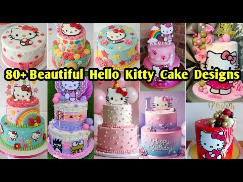Hello kitty cake design 2025 | Latest Hello kitty cake design | Variety Hello kitty cake design