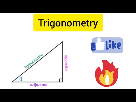 TRIGONOMETRY INTRODUCTION || BASIC || angle table