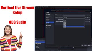 How to setup Vertical Live Stream on YouTube using OBS Studio