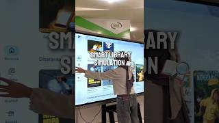 SMART LIBRARY SIMULATION WITH INTERACTIVE SMARTBOARD I-TECHSMART 📚‼️