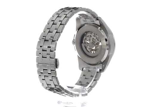 Bulova Men's Classic Sutton 3-Hand 21-Jewel Automatic Watch, 42 Hour Power Reserve, Skeleton Dial.