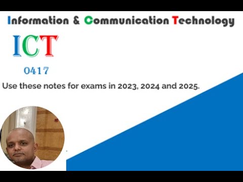 IGCSE ICT 0417 Chapter 6 ICT Applications part 8. Expert Systems 1/1