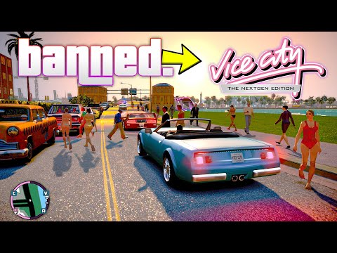 The Mod Take-Two Doesn't Want You To See (GTA Vice City NextGen Edition)