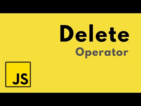Javascript - Array - Delete operator