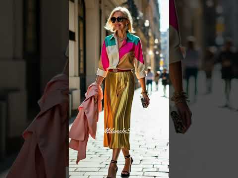 ☀️ Ageless Summer Looks for Women Who Wear Joy  #fashion #style #timelesselegance #italianstyle