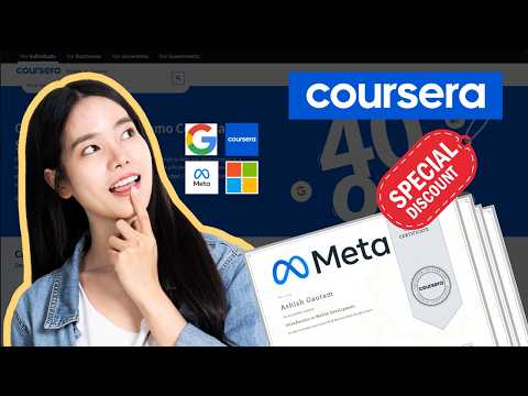 Coursera Plus Discount – Save Up to 40% Limited Time Deal