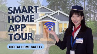 A Tour of My Smart Home Apps (No Tech Skills Required) | Ep 4 Digital Home Safety 4 Non-Tech People
