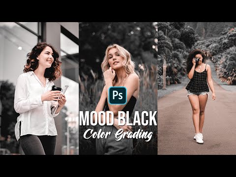 Mood Black | Color Grading | Photoshop Tutorial