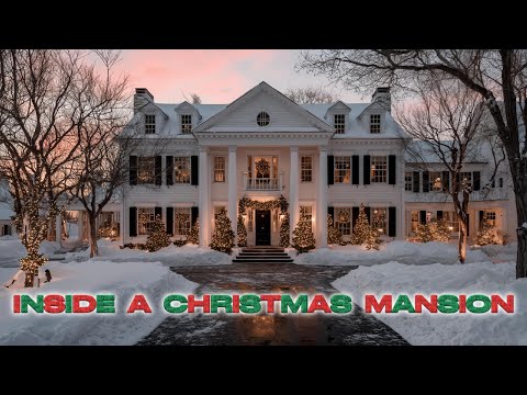 Inside a $120 Million Christmas Mansion | A Luxury Holiday Dream