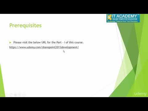 Prerequisites For This Course Part -03