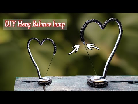 How to make Magnetic Balance Light | DIY Heng Balance lamp