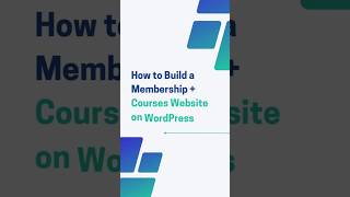 How to Build a Membership + Courses Website on WordPress | Wbcom Designs #wordpressplugins #lms