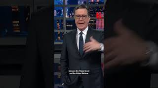 Stephen Colbert Roasts Trump's Board Of Peace