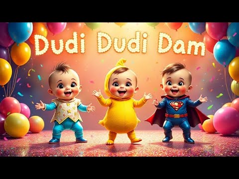 Dudi Dudi Dam Dam Dance | Dodi Dodi Dum Dum Kids Dance | Funny Kids Videos | Kids & Babies Rhymes