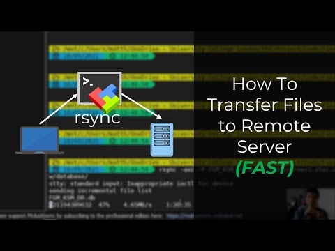 HOW TO: Transfer Files To/From Remote Server (FAST)
