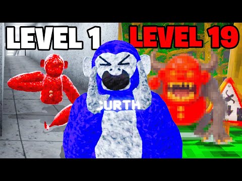 I BEAT EVERY LEVEL In Scary Baboon…
