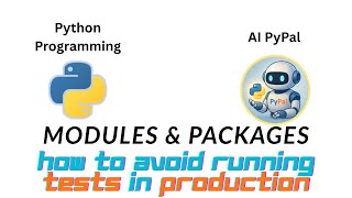 47. How to avoid running tests in production using __name__ variable. #pythontest #prototype