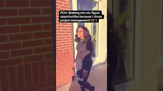 Six Figures in Project Management #sixfiguresuccess