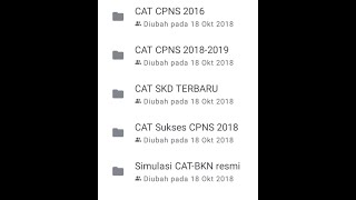 Link Software CAT untuk latihan SKD CPNS 2021