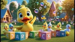 Two Little Ducks Learn to Spell | Spelling Song for Kids | Learn Words with Fun Ducks