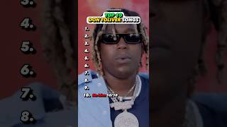 Don Toliver BEST songs #dontoliver  #noidea #rap #review #hiphop