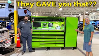 Honda Foreman Has Some Amazing Co-workers! (Toolbox Tour)