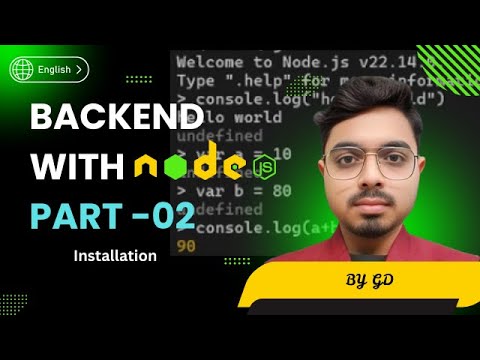 Installation of Node JS and activating NodeJS in CMD