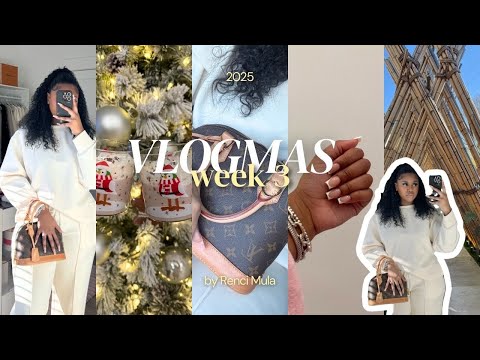VLOGMAS🎄| CHRISTMAS LIGHTS, COOKIES & HOT COCOA, SOLIDCORE, LUXURY SHOPPING, GYM + MORE