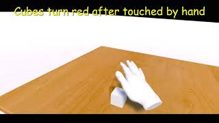 3D Object Selection Task in Virtual Reality