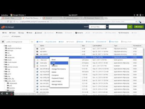 How to swap a broken wp-includes folder for wordpress on cPanel