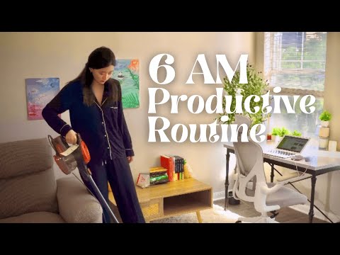 6 am productive summer routine | Exit your lazy era, study tips