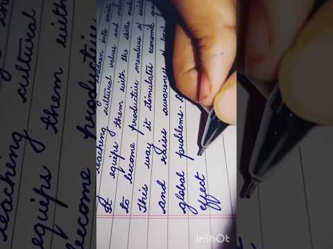 cursive writting#cursivealphabets#cursive#shorts✍️