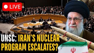 LIVE: UN Security Council Convenes On Iran's Nuclear Program | UN Security Council LIVE | Iran Nukes