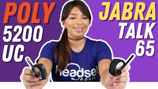 Poly Voyager 5200 и Jabra Talk 65 — сравнение Bluetooth-гарнитур