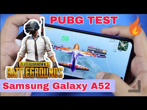 Samsung Galaxy A52 PUBG TEST + Unboxing