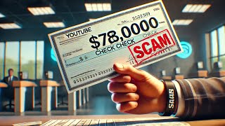 The $78K Check Scam Heist: A Real Life Fraud Breakdown | #humor #crypto #entertainment   #ytshorts