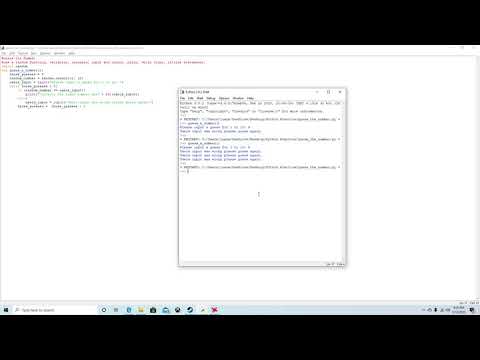 Playing with python guess a number