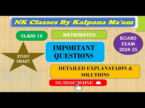 CLASS12#MATHEMATICS#CBSE#IMPORTANTQUESTIONS#MATRICES#QUICKREVISION#BOARDEXAMS#2024-25