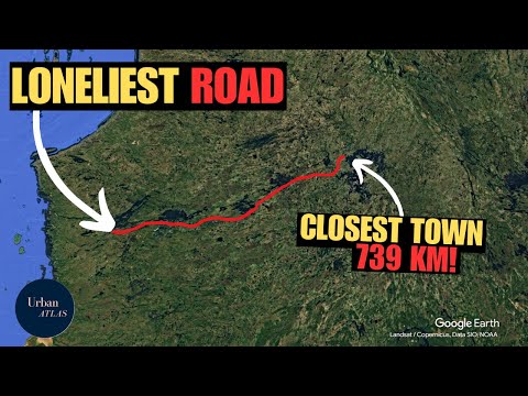 Why this is the REAL LONELIEST ROAD in North America.