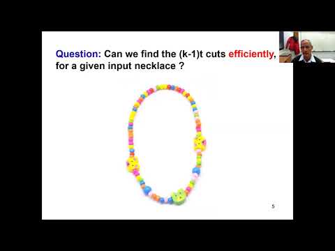 Noga Alon (Princeton University): Splitting necklaces