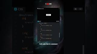 Shaking Button Hover CSS Animation #css #html #codetomato