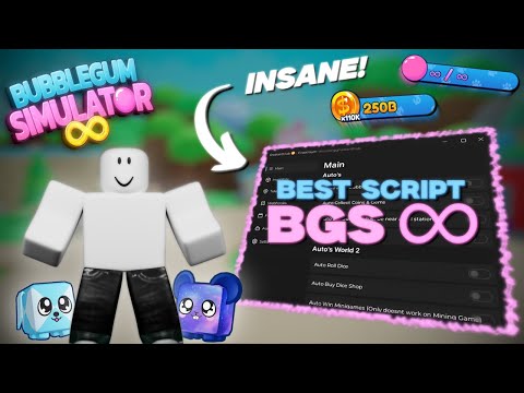[FREE] The New BEST Bubble Gum Simulator Infinity Script (Auto Rift, Auto Hatch, Auto Dice, + More!)