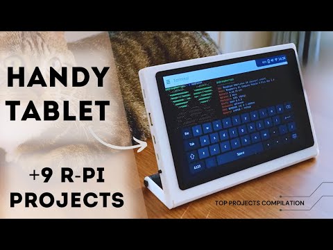 A Portable "12mm thin Tablet"!!! (+9 Rasp-Pi Projects)