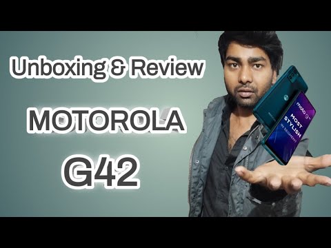 Motorola G42 unboxing review in hindi #techandtricks25 | moto g42 ka review #androidphone