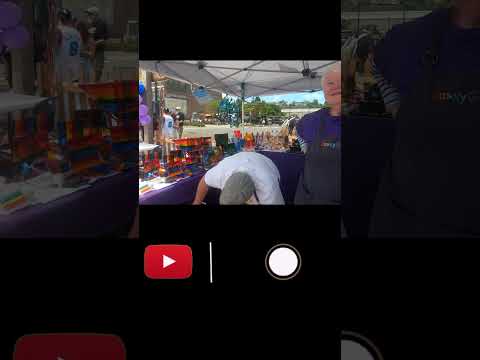 Told to not film at a public festival! Don't take pictures of art?