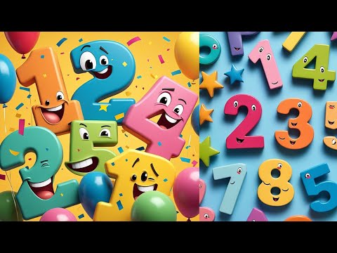 Learning numbers and counting for toddlers | Educational videos for preschoolers |