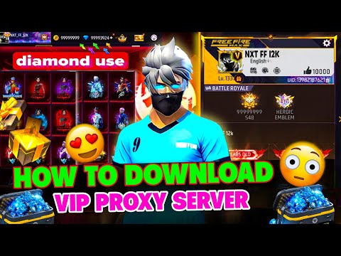 Free fire ffkeypass proxy server download new  Full setup video