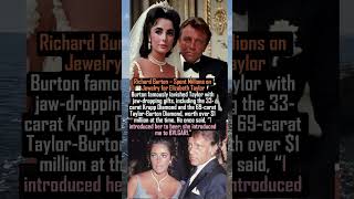 Richard Burton – Spent Millions on Jewelry for Elizabeth Taylor #facts #new #hollywood  #love  #film