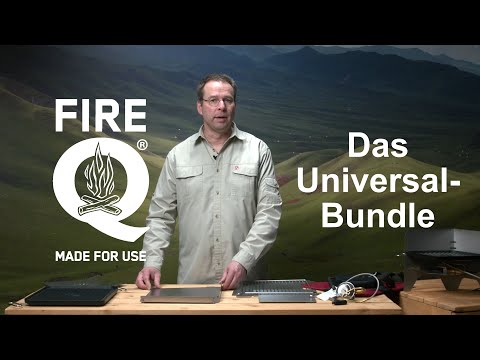 FireQ Gas Reisegrill Das Universalbundle